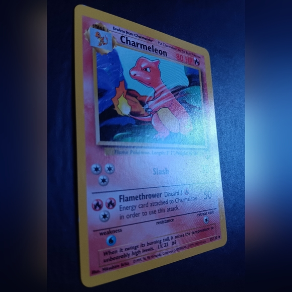 Charmeleon Pokemon Card - Base Set 2 - NO. 35/130 Uncommon Non-Holo - Picture 3 of 9